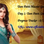 day 1 of promoting Teen Patti Master App till 1,00,000 users download