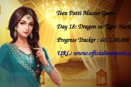 Best game to win real cash easily by just following the pattern. Play Dragon vs Tiger now on the Teen Patti Master App.