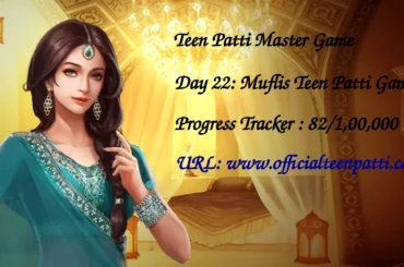 Win big by playing muflis teen patti on Teen Patti Master APK.