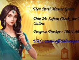 Play Online Teen Patti Game with full security by downloading the Teen Patti Master App.